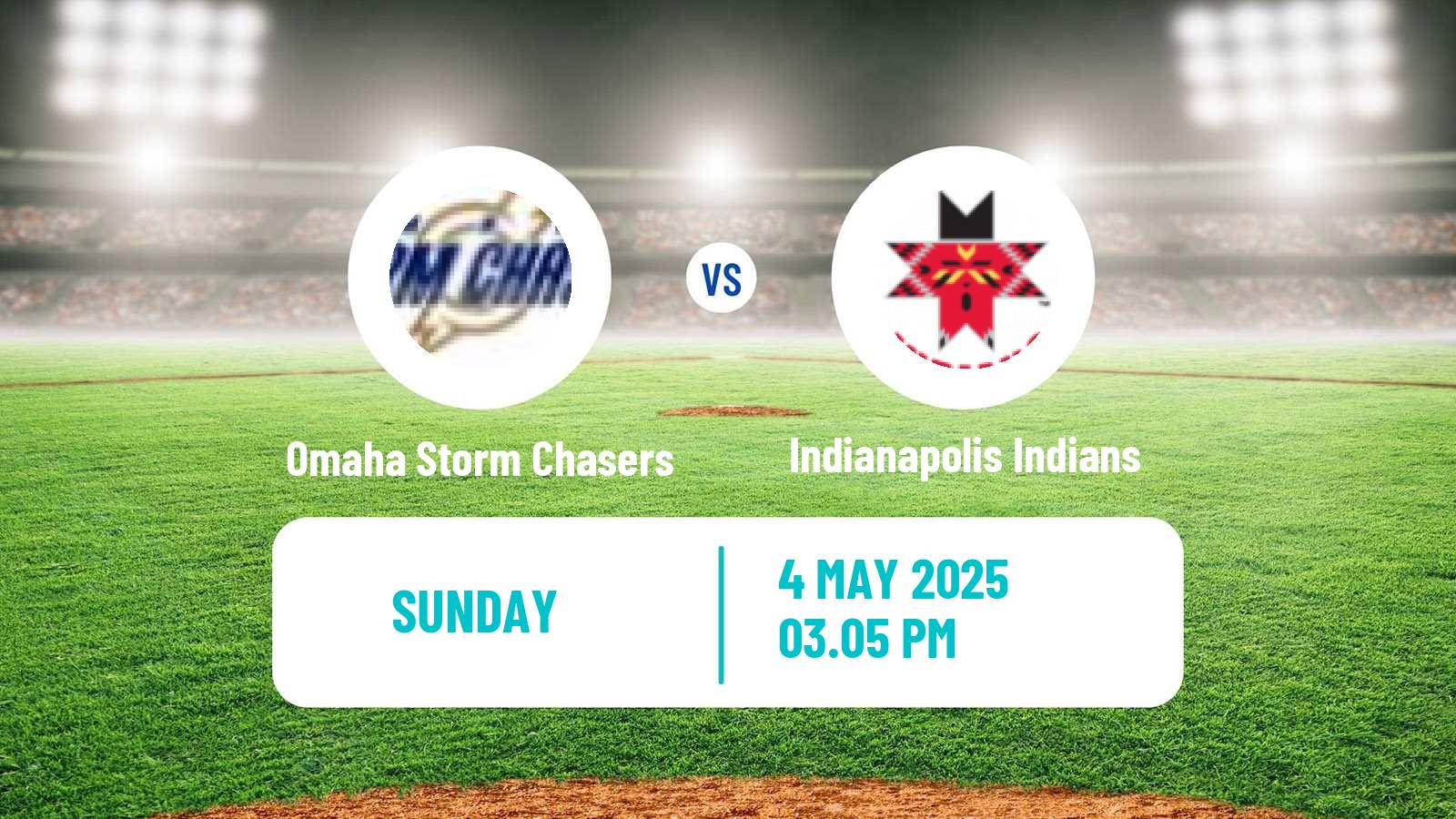 Baseball IL Omaha Storm Chasers - Indianapolis Indians