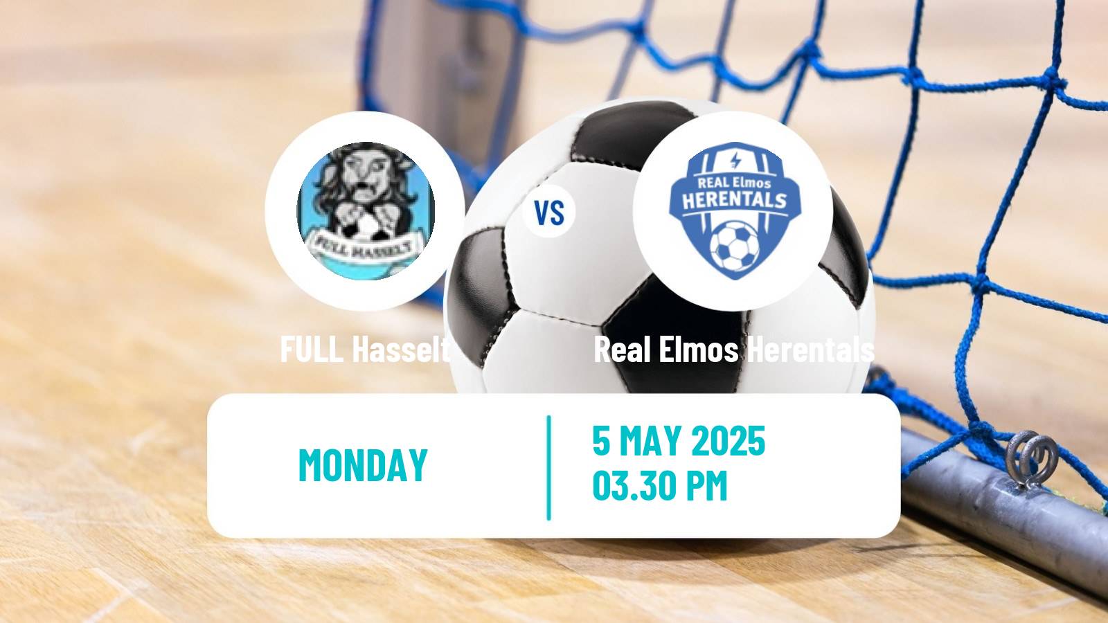 Futsal Belgian Division 1 Futsal FULL Hasselt - Real Elmos Herentals