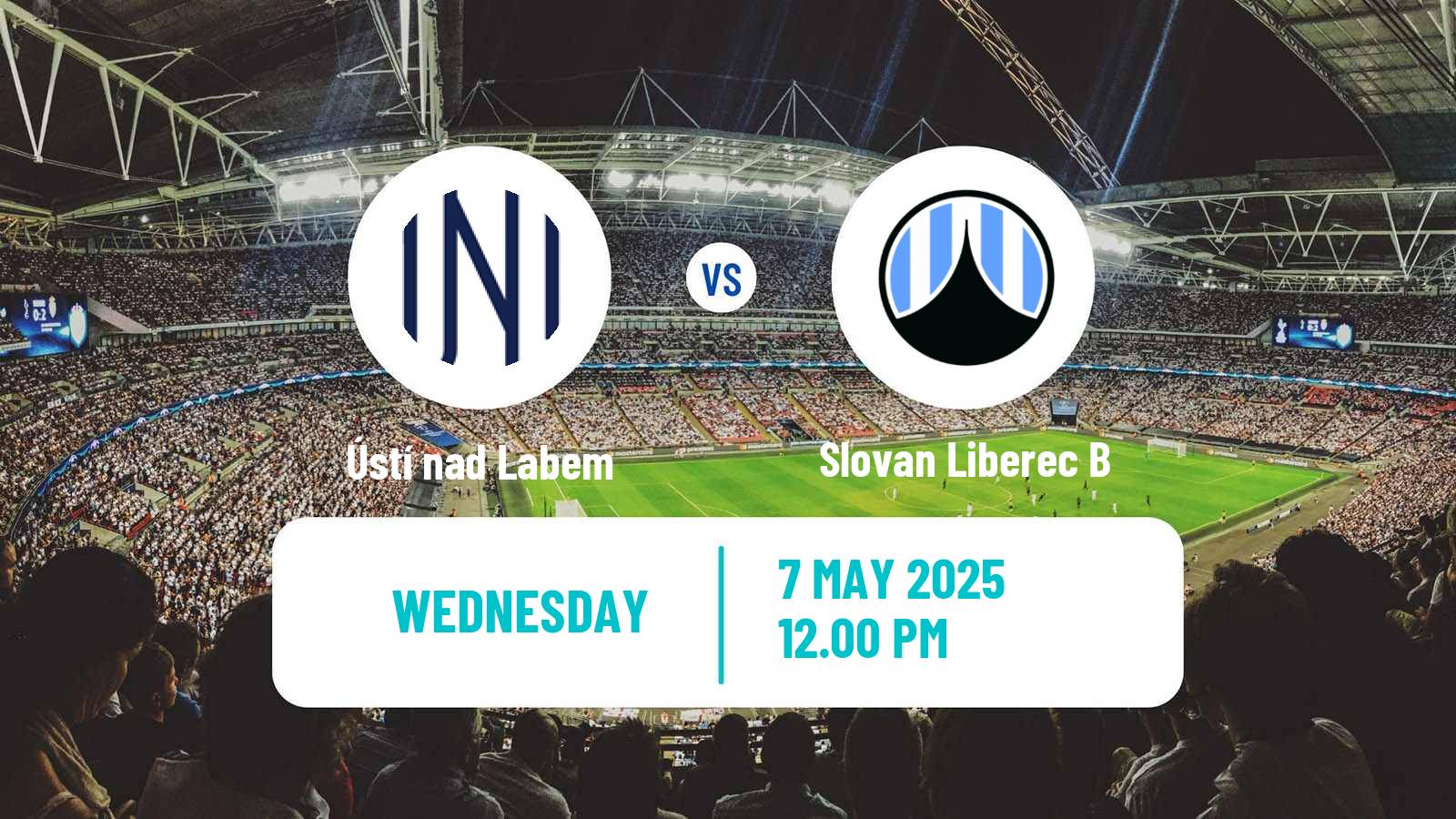 Soccer Czech CFL Group B Ústí nad Labem - Slovan Liberec B