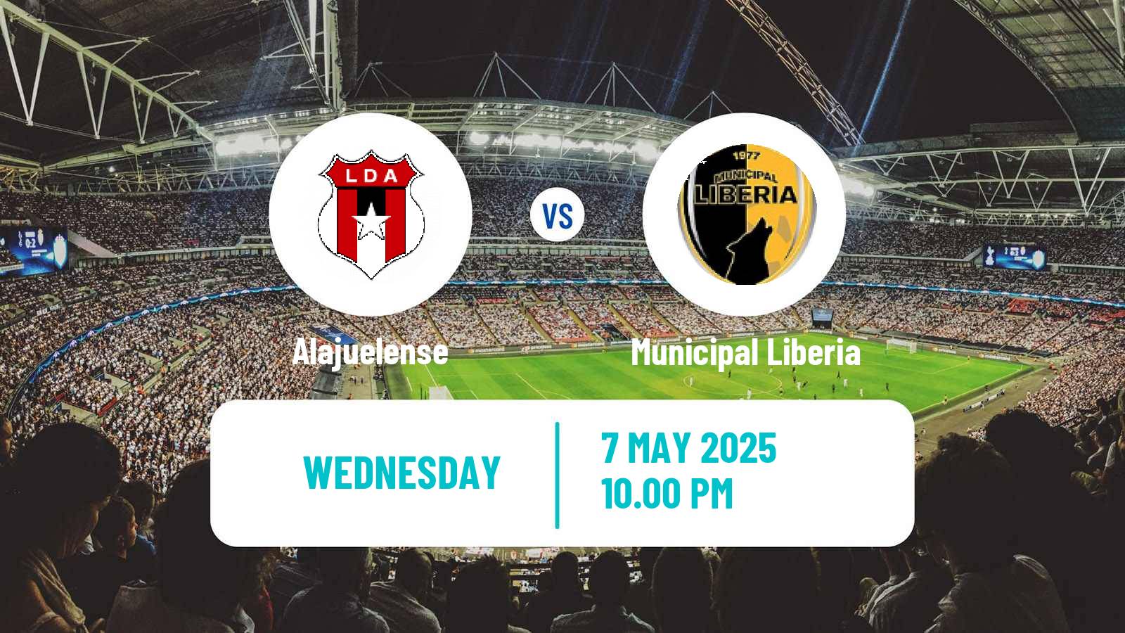 Soccer Costa Rican Primera Division Alajuelense - Municipal Liberia