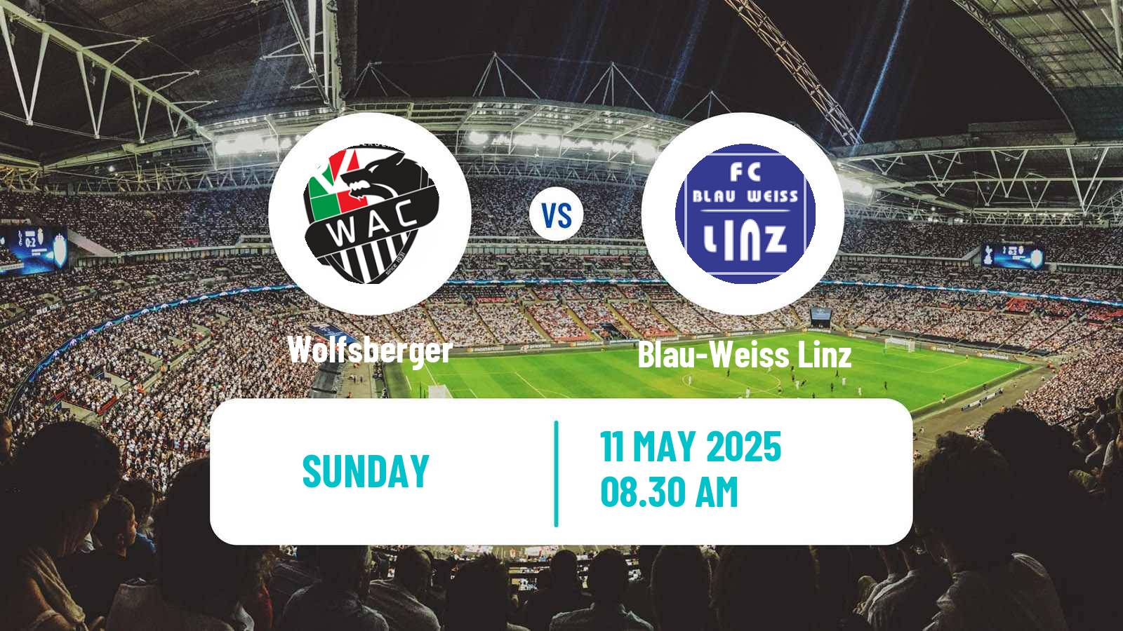 Soccer Austrian Bundesliga Wolfsberger - Blau-Weiss Linz
