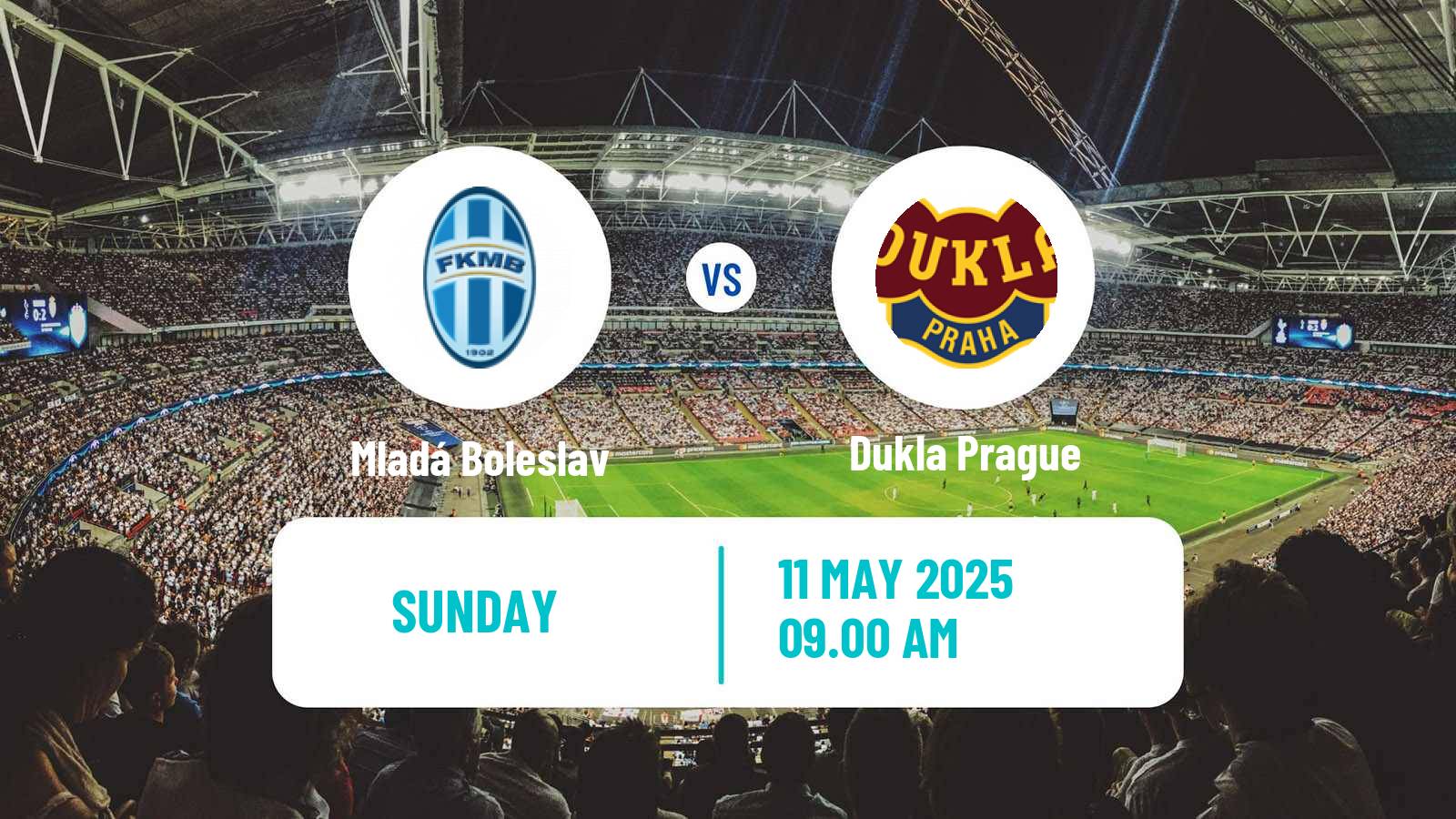 Soccer Czech 1 Liga Mladá Boleslav - Dukla Prague