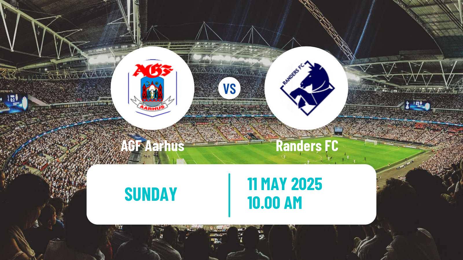 Soccer Danish Superliga AGF Aarhus - Randers FC