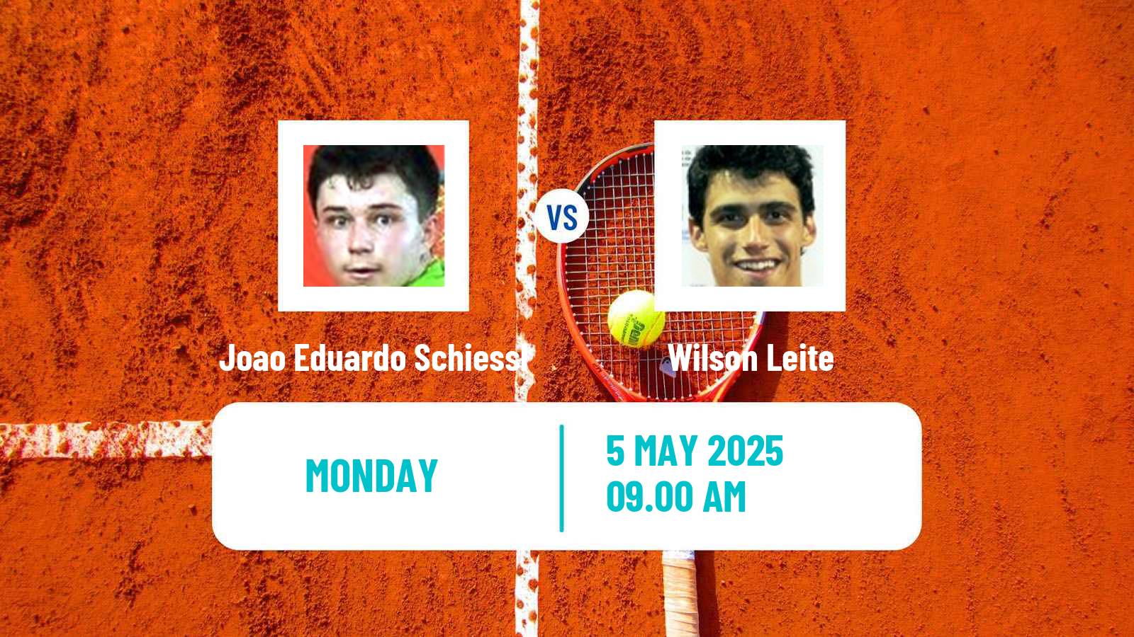 Tennis Santos Challenger Men Joao Eduardo Schiessl - Wilson Leite