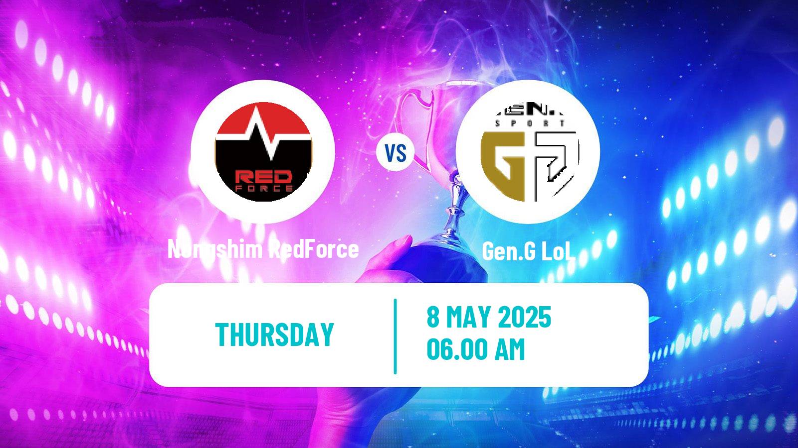 Esports League Of Legends Lck Nongshim RedForce - Gen.G