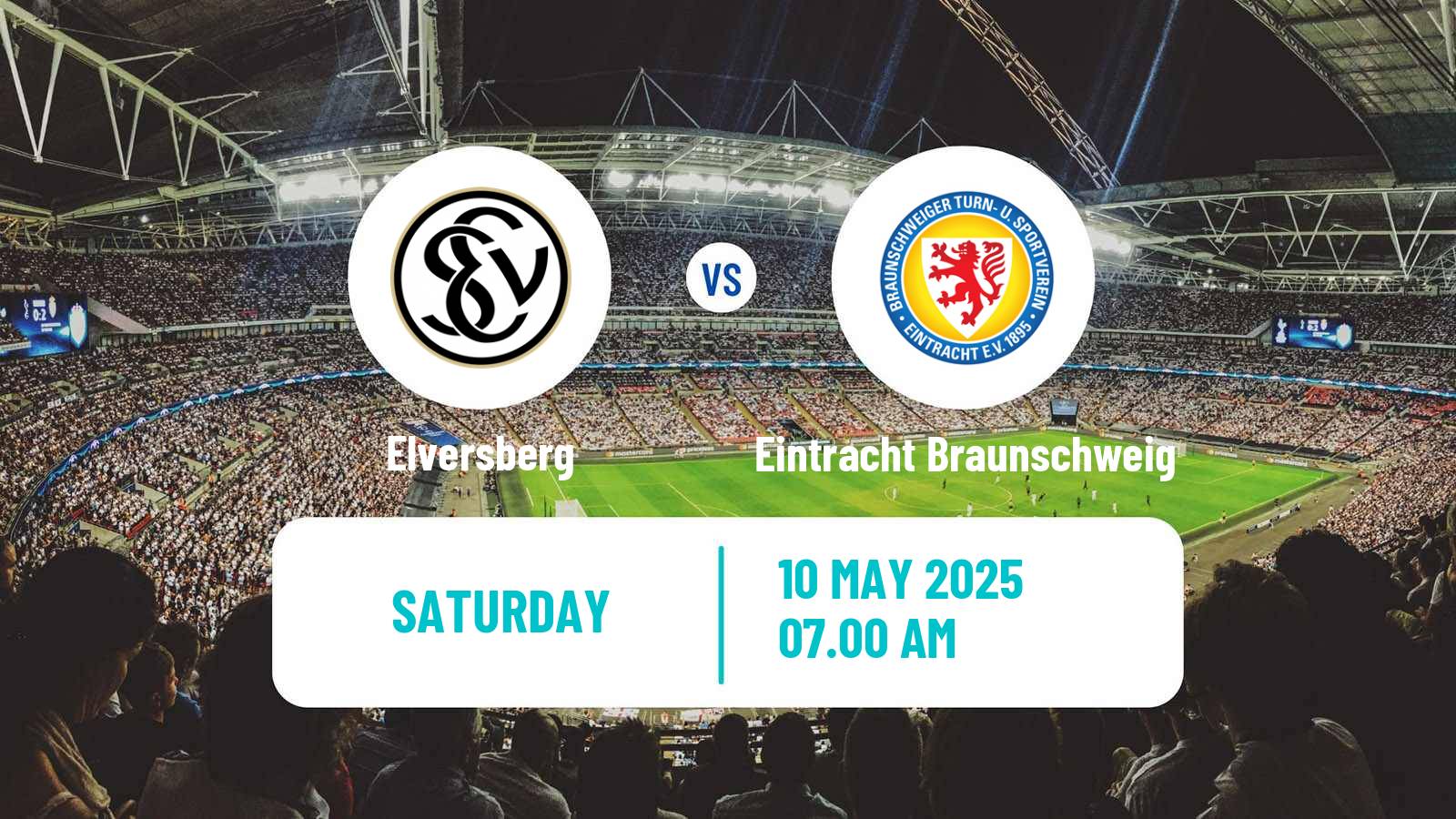 Soccer German 2 Bundesliga Elversberg - Eintracht Braunschweig