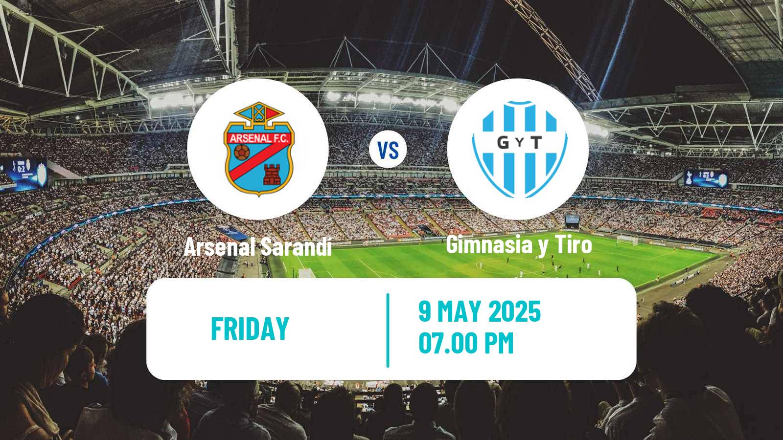 Soccer Argentinian Primera Nacional Arsenal Sarandí - Gimnasia y Tiro