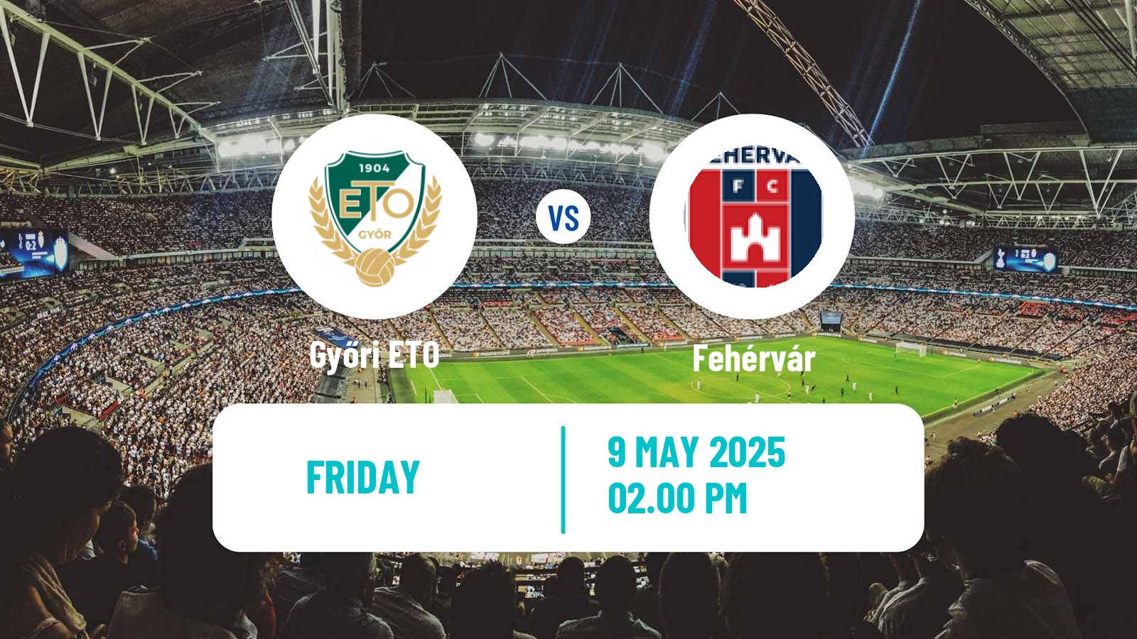 Soccer Hungarian NB I Győri ETO - Fehérvár