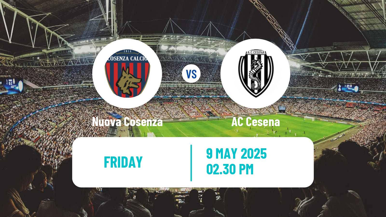 Soccer Italian Serie B Nuova Cosenza - Cesena