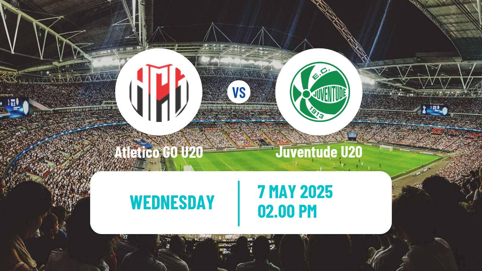 Soccer Brasileiro U20 Atletico GO U20 - Juventude U20