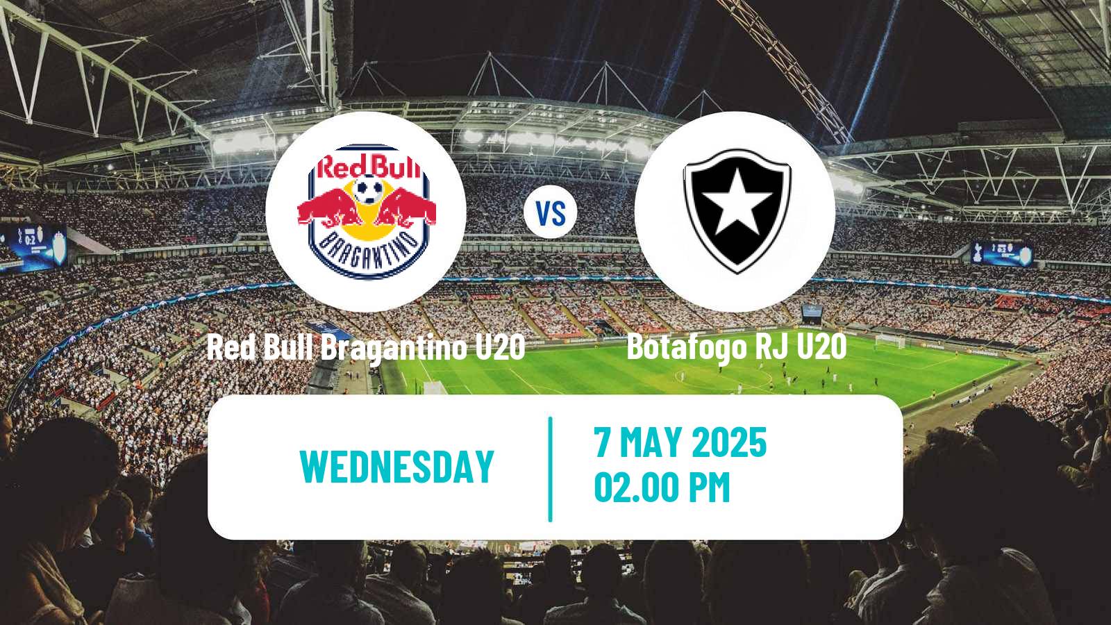 Soccer Brasileiro U20 Red Bull Bragantino U20 - Botafogo RJ U20