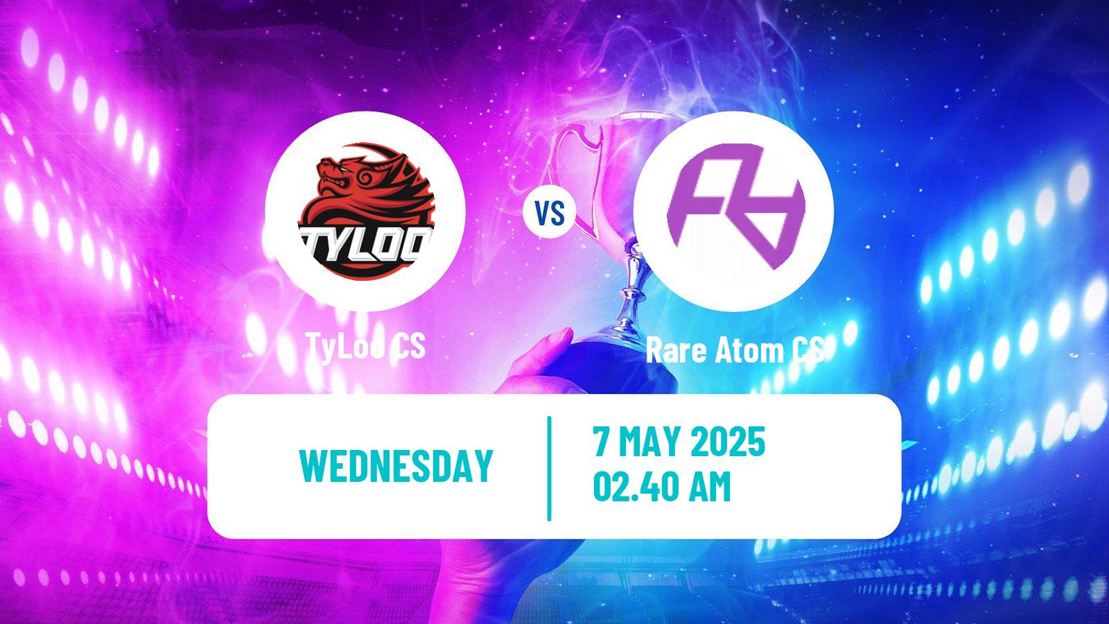 Esports Counter Strike Asian Champions League TyLoo - Rare Atom