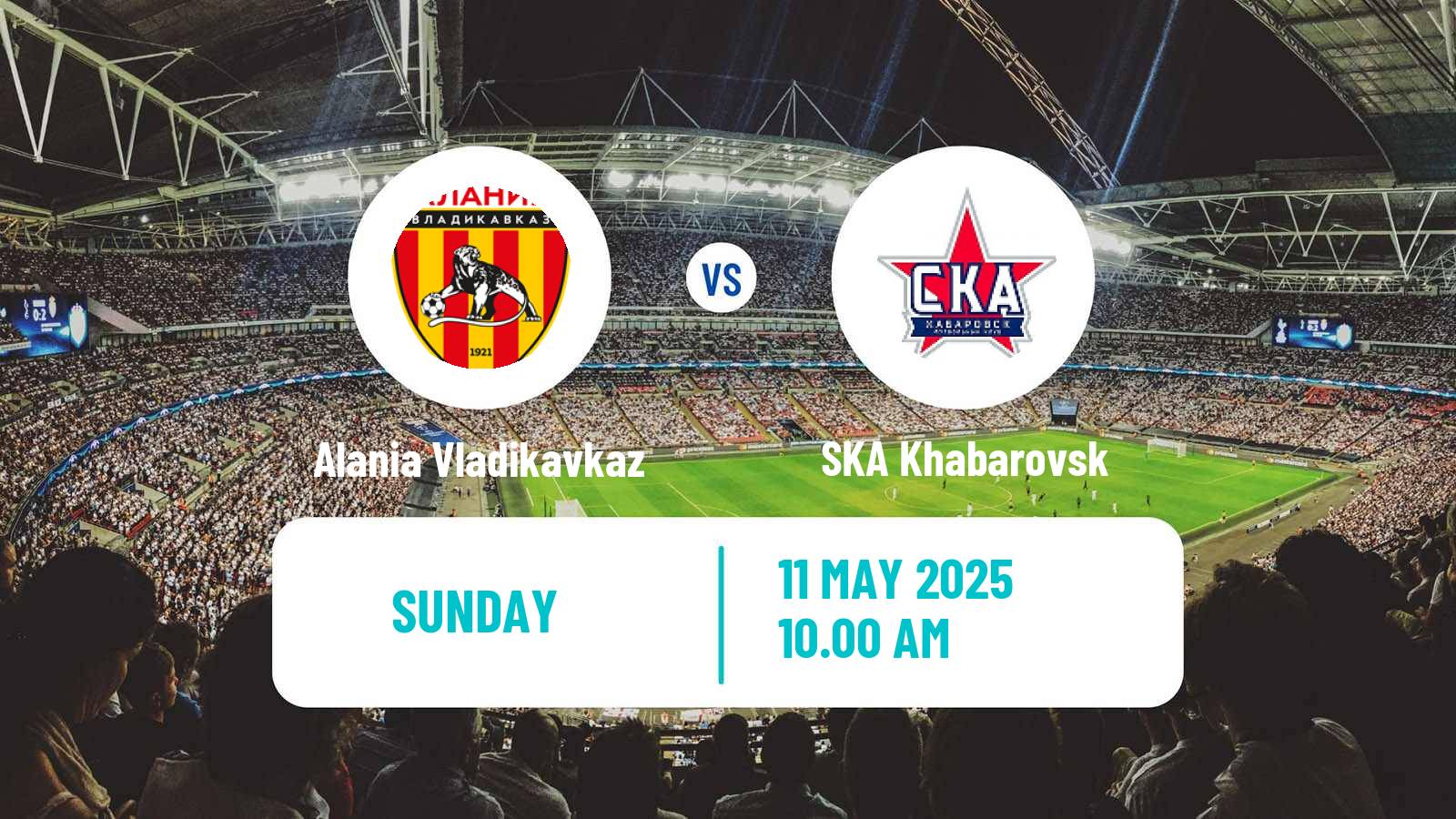 Soccer Russian FNL Alania Vladikavkaz - SKA Khabarovsk