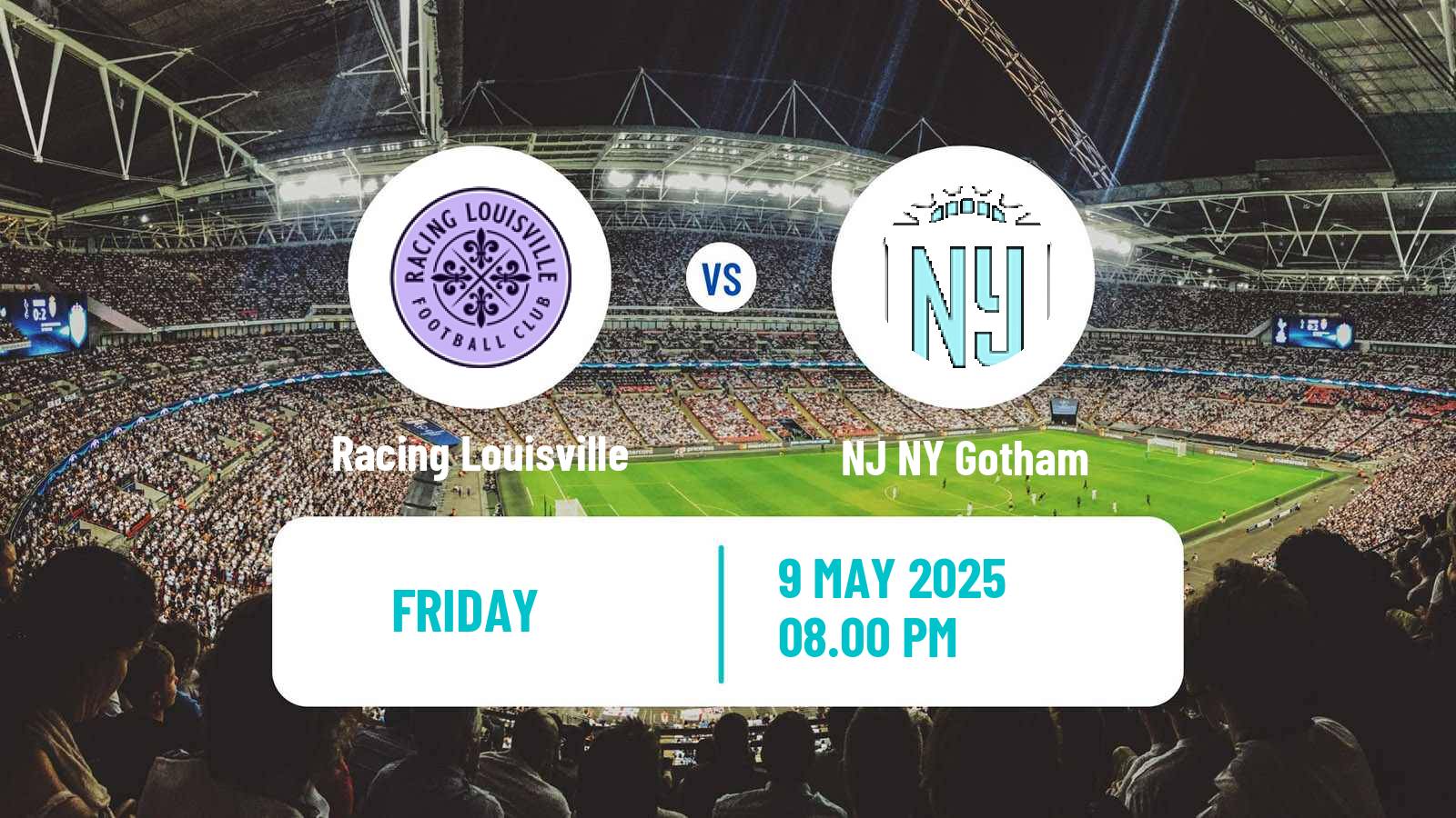 Soccer NWSL Racing Louisville - NJ NY Gotham