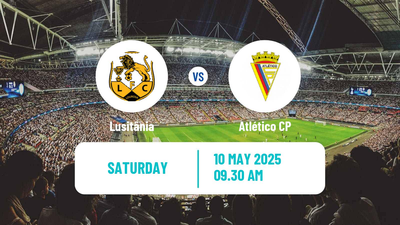 Soccer Portuguese Liga 3 Lusitânia - Atlético CP