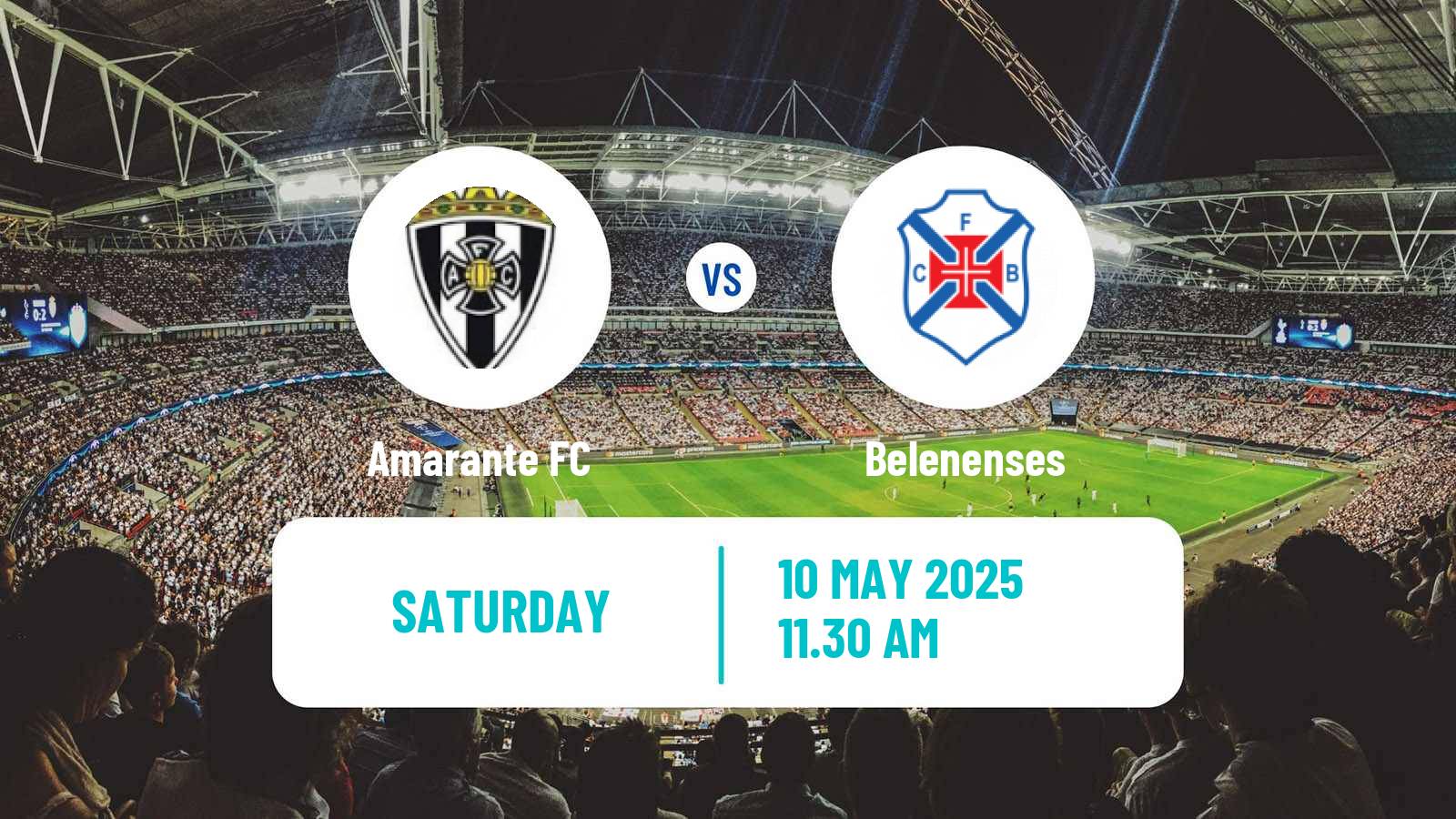 Soccer Portuguese Liga 3 Amarante - Belenenses