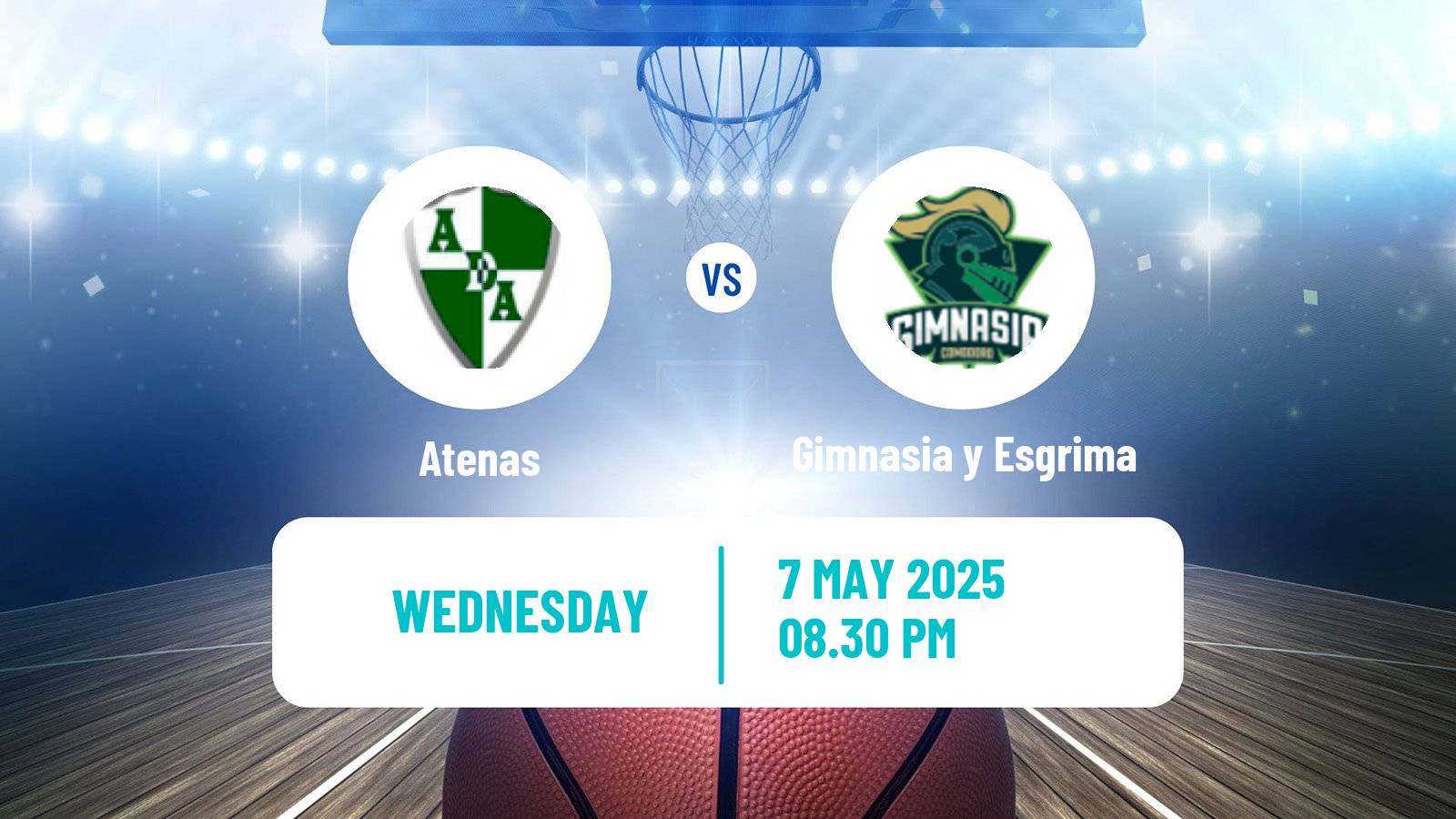 Basketball Argentinian LNB Atenas - Gimnasia y Esgrima