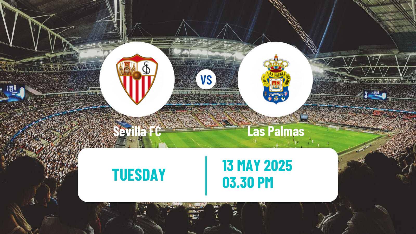 Soccer Spanish LaLiga Sevilla - Las Palmas