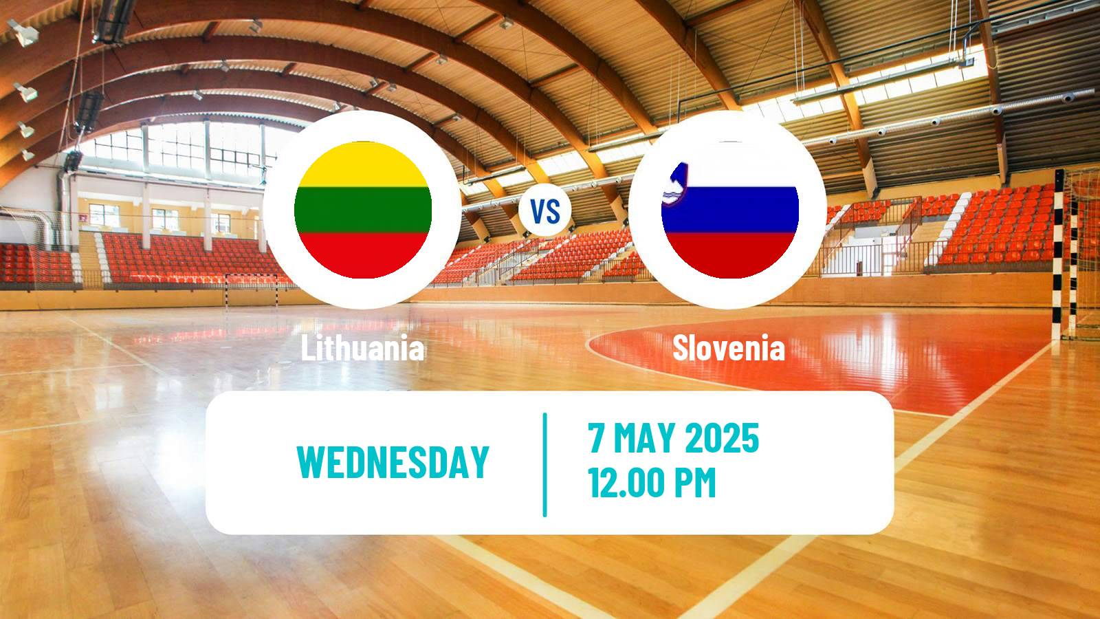 Handball Handball European Championship Lithuania - Slovenia