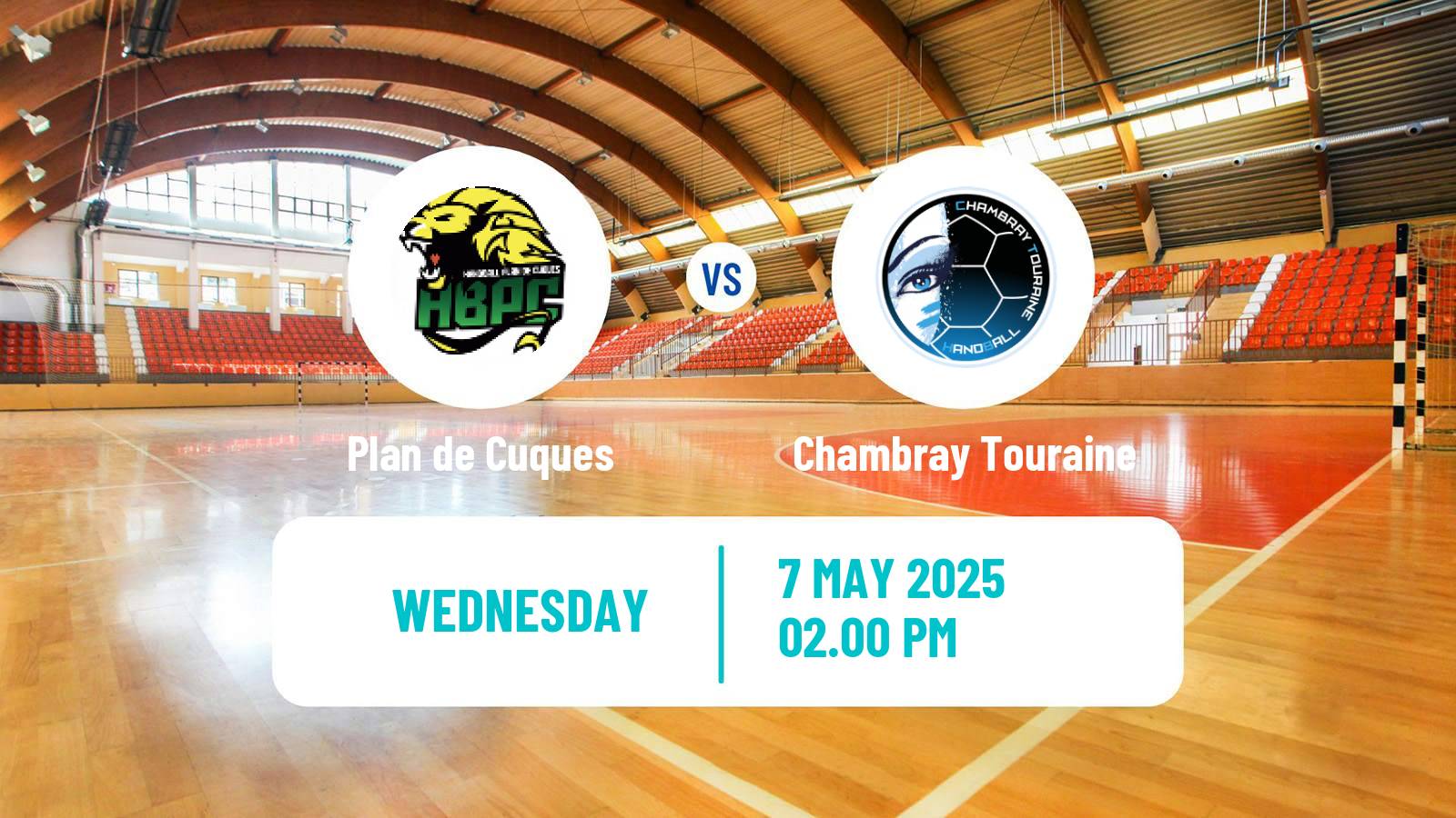 Handball French Division 1 Handball Women Plan de Cuques - Chambray Touraine