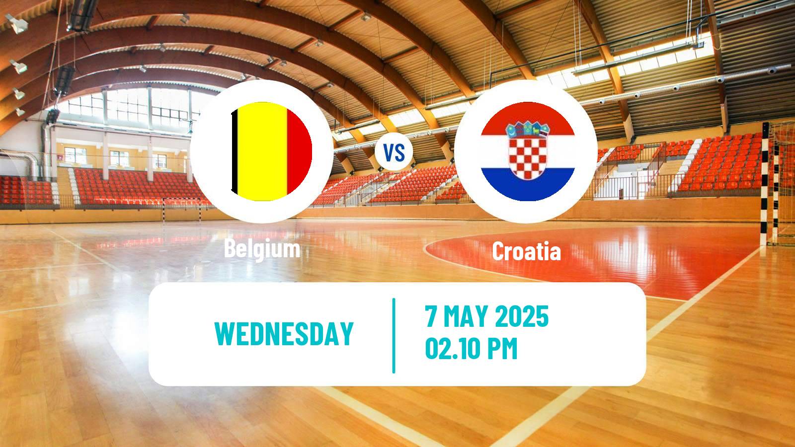 Handball Handball European Championship Belgium - Croatia