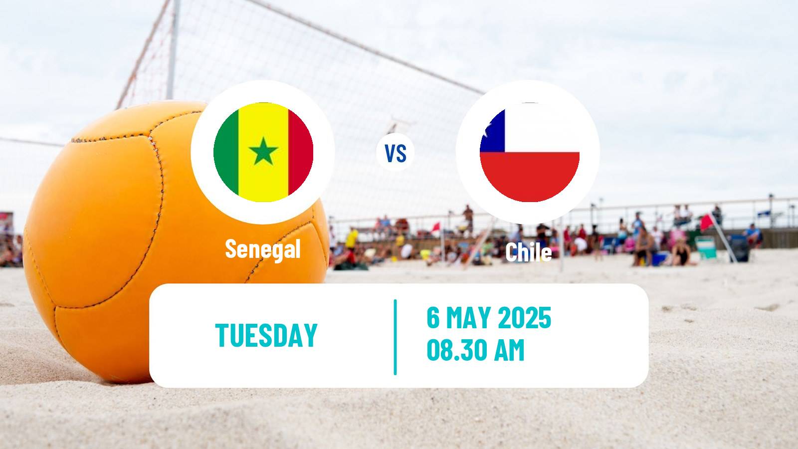 Beach soccer World Cup Senegal - Chile