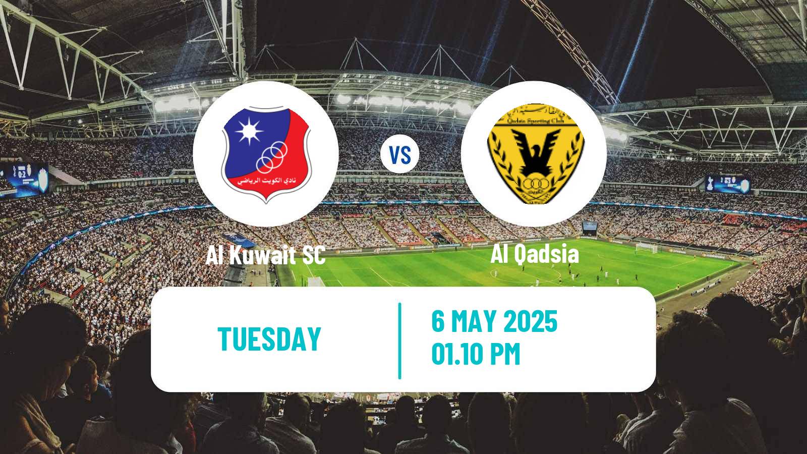 Soccer Kuwaiti Premier League Al Kuwait - Al Qadsia