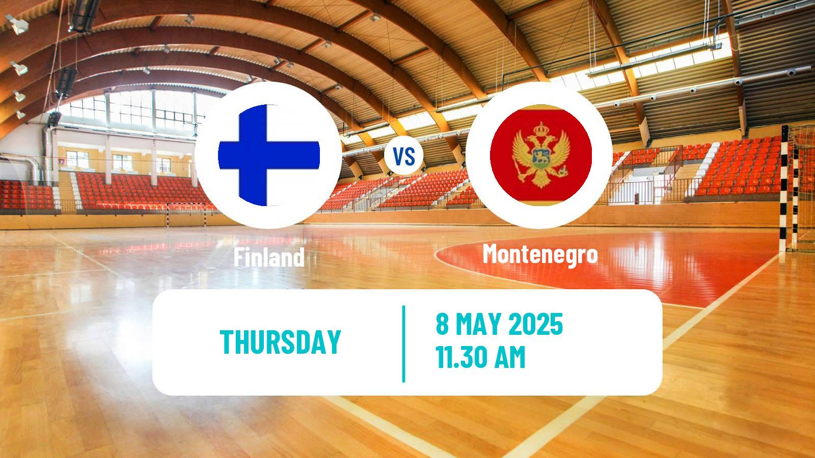 Handball Handball European Championship Finland - Montenegro