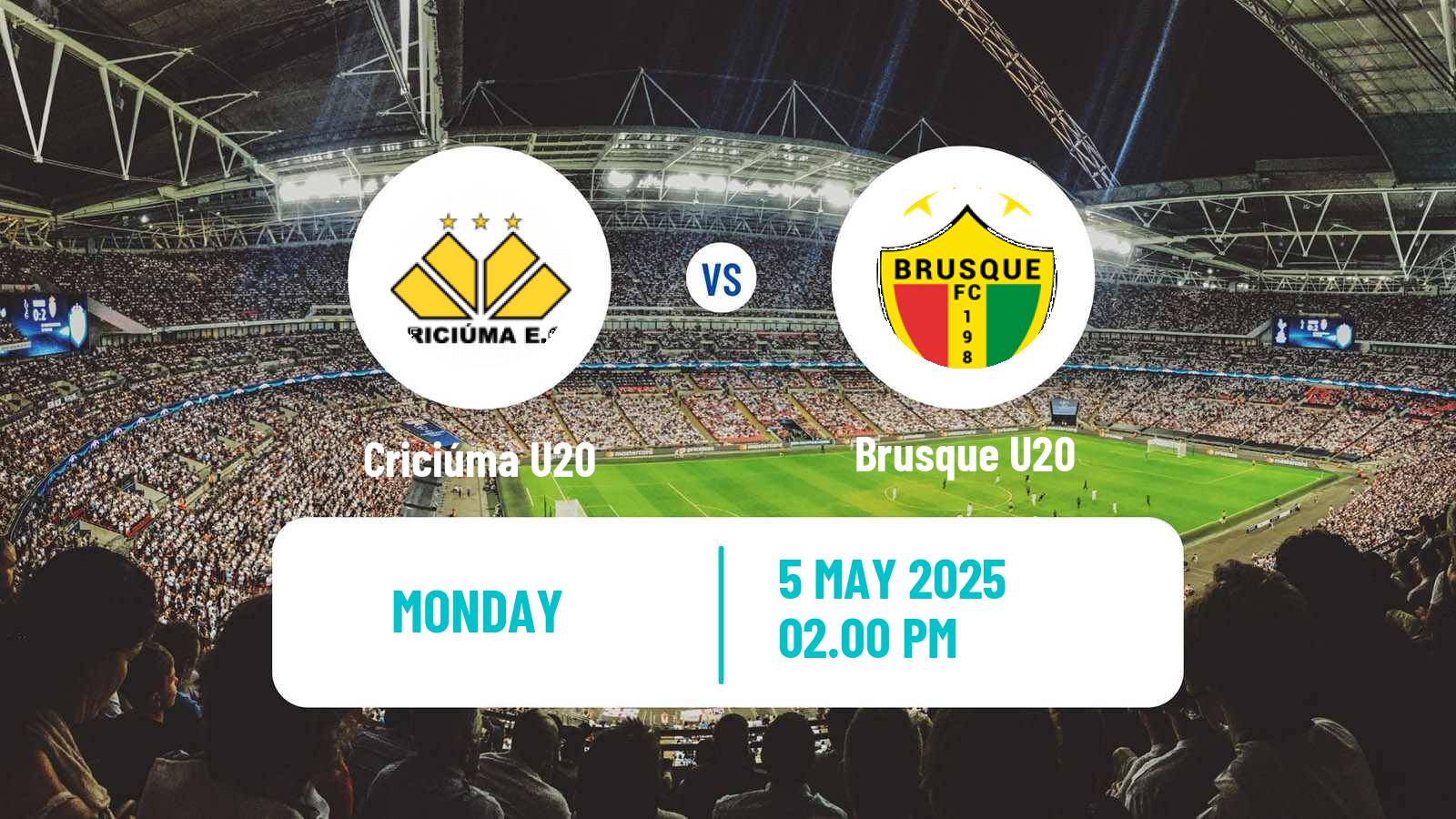 Soccer Brazilian Catarinense U20 Criciúma U20 - Brusque U20