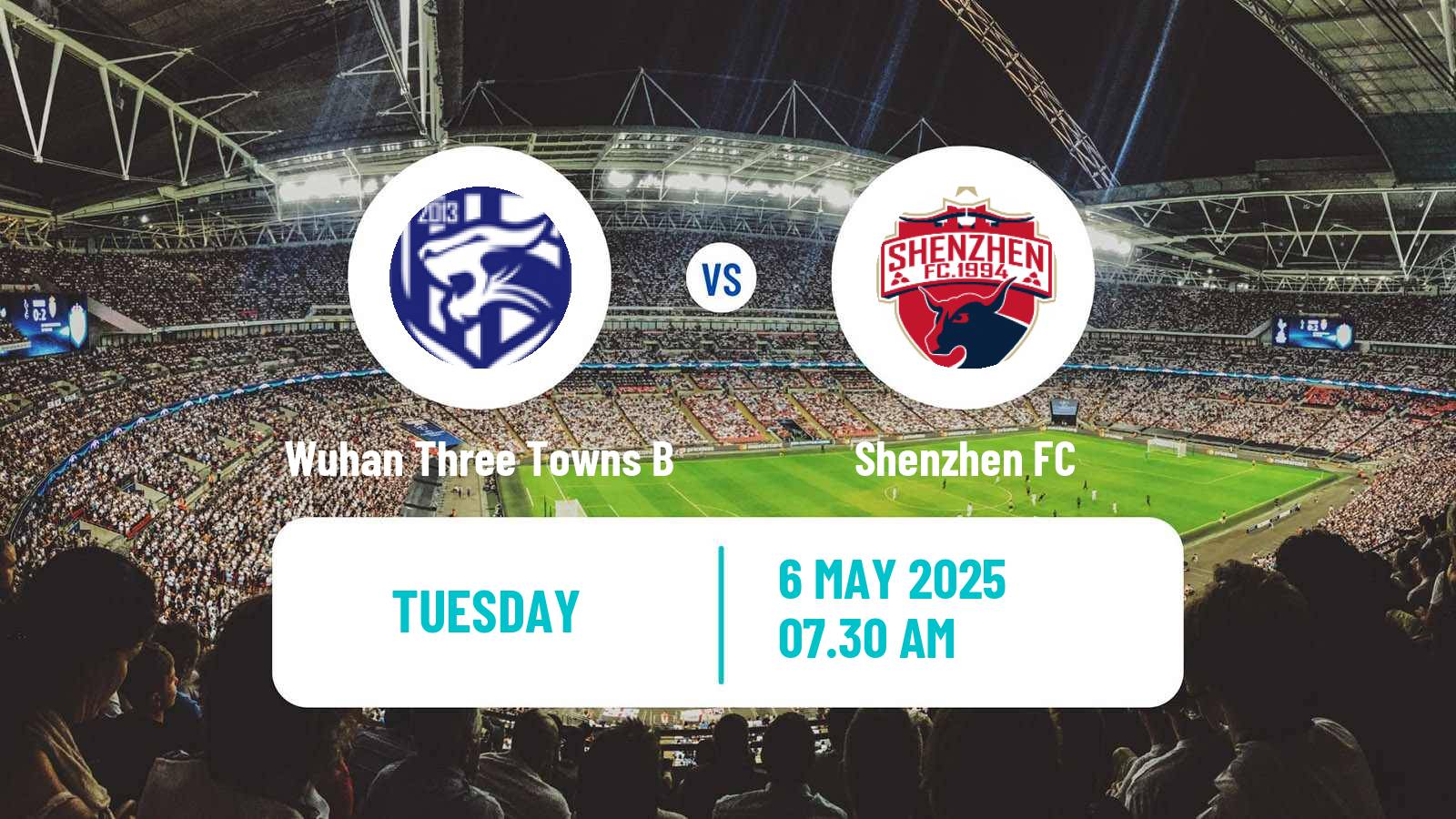 Soccer Chinese Yi League Wuhan Three Towns B - Shenzhen