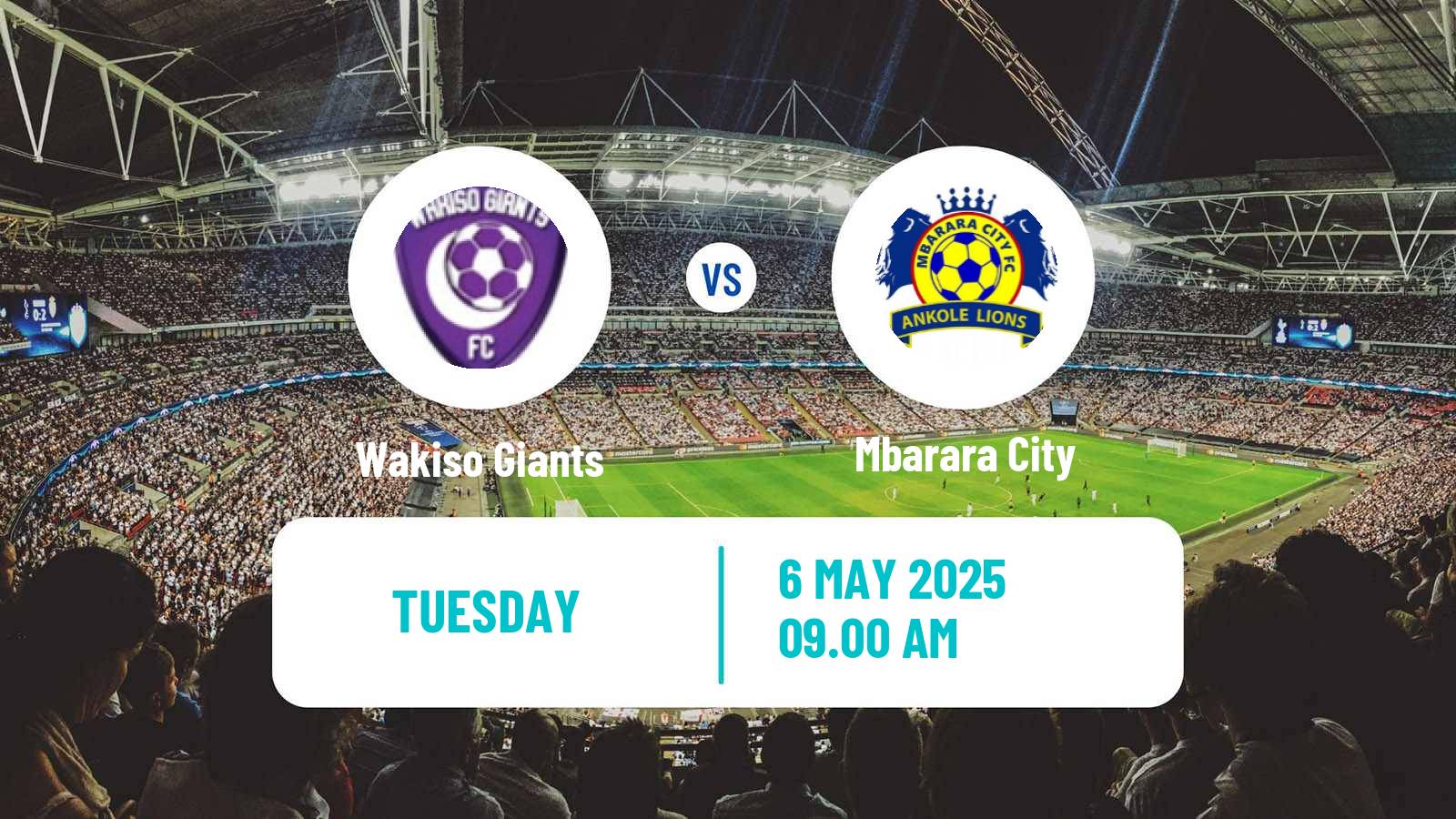 Soccer Ugandan Super League Wakiso Giants - Mbarara City