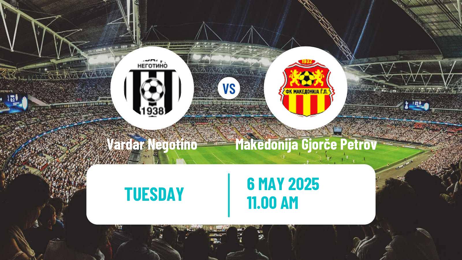 Soccer North Macedonian 2 MFL Vardar Negotino - Makedonija Gjorče Petrov