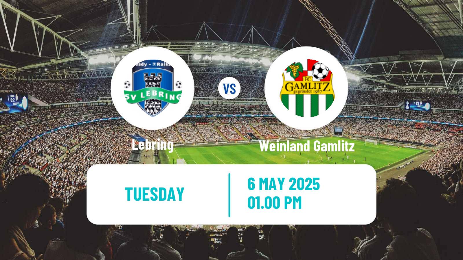 Soccer Austrian Landesliga Steiermark Lebring - Weinland Gamlitz