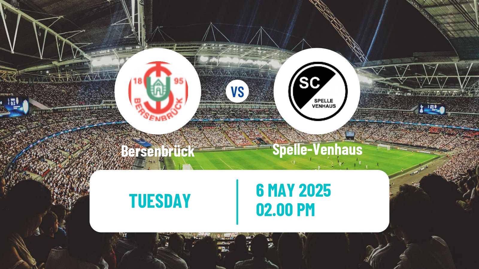 Soccer German Oberliga Niedersachsen Bersenbrück - Spelle-Venhaus