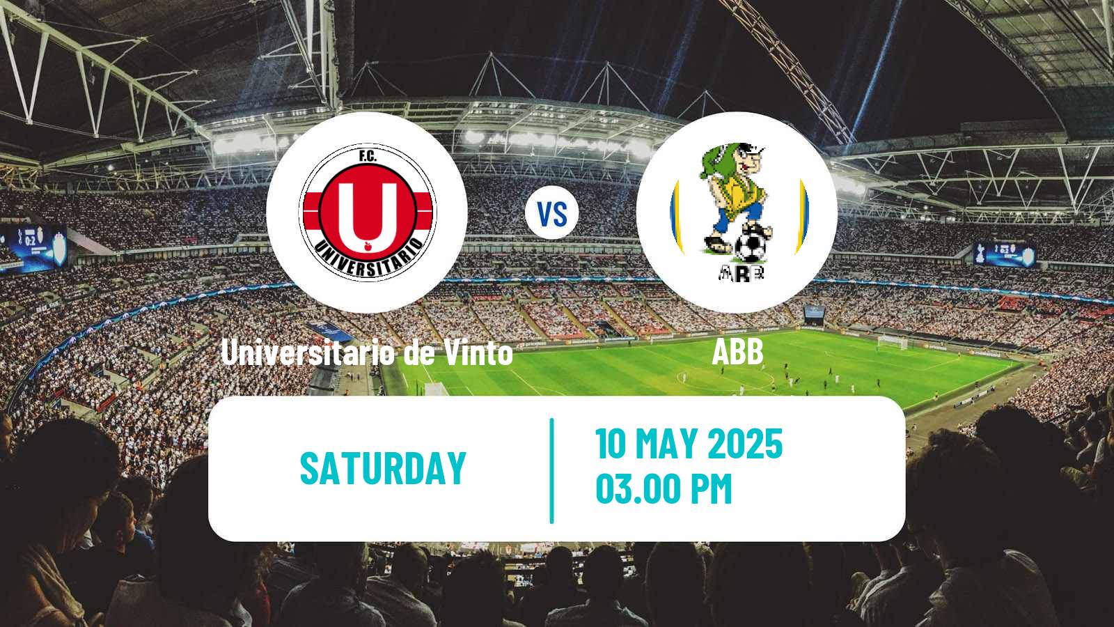 Soccer Bolivian Division Profesional Universitario de Vinto - ABB