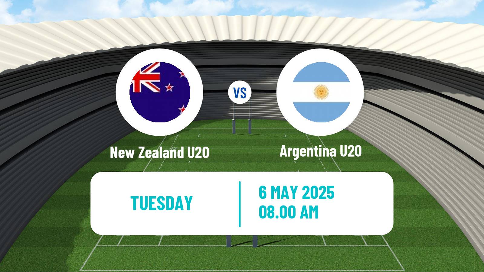Rugby union U20 Rugby Championship New Zealand U20 - Argentina U20