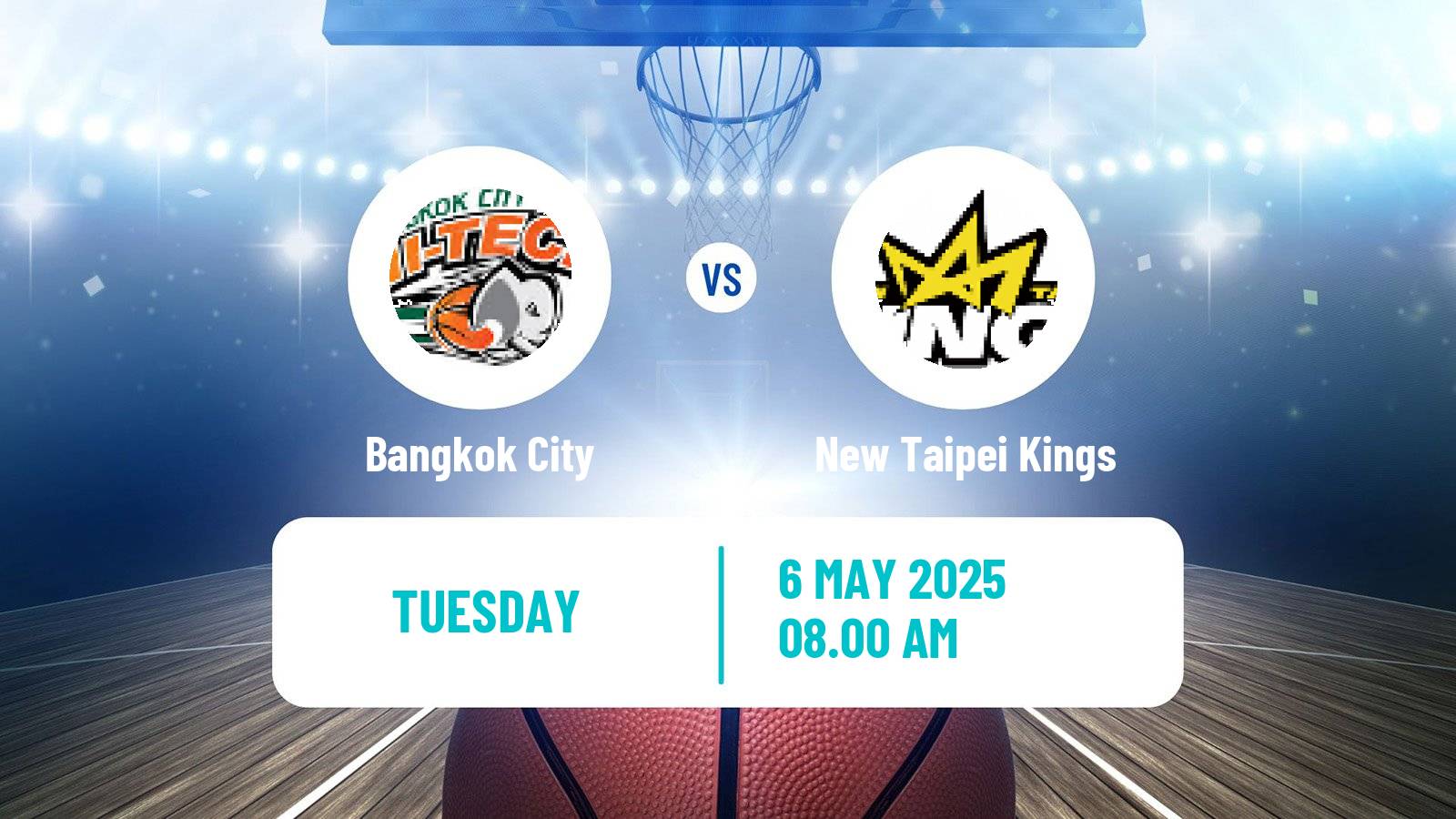 Basketball Asia Champions League Basketball Bangkok City - New Taipei Kings