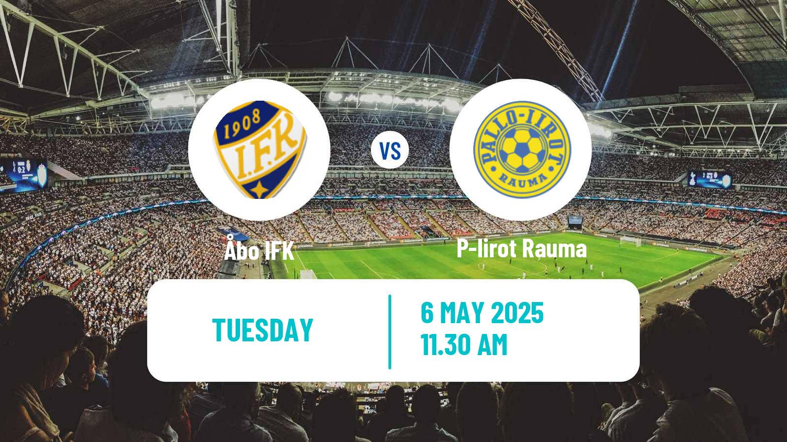 Soccer Finnish Cup Åbo IFK - P-Iirot Rauma