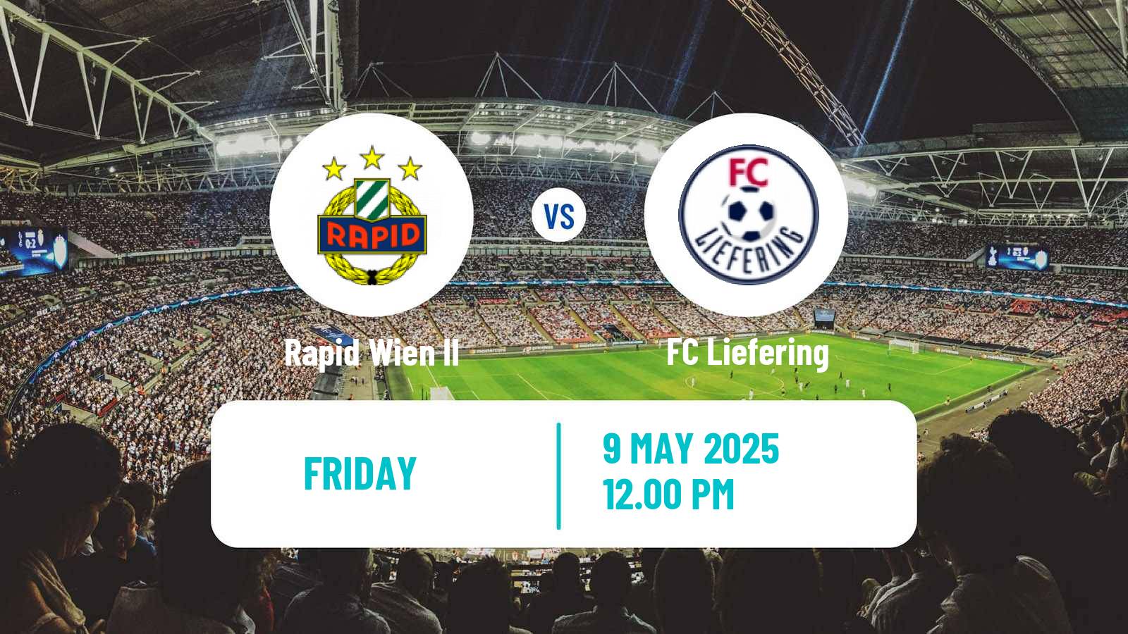Soccer Austrian 2 Liga Rapid Wien II - Liefering