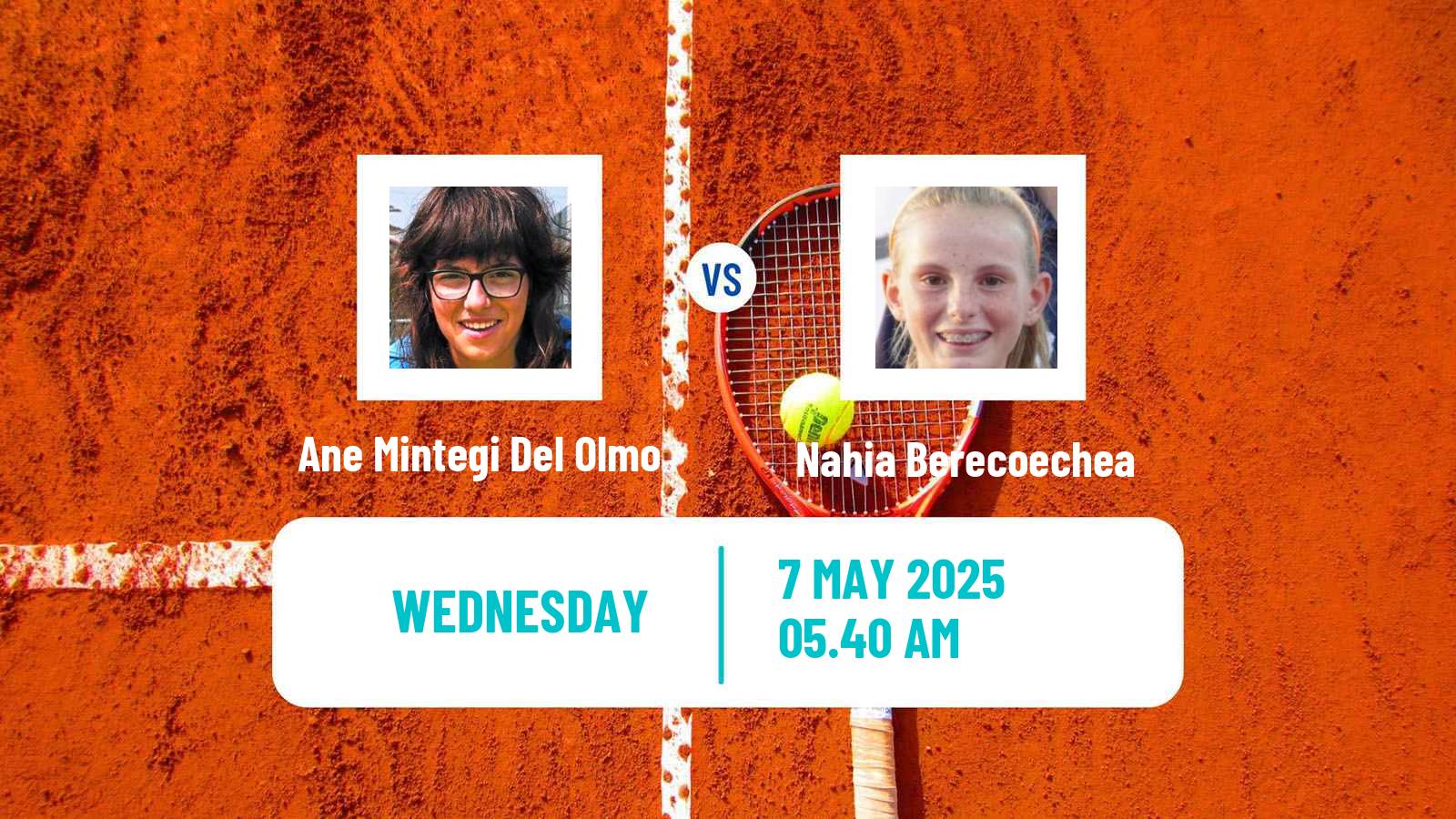 Tennis ITF W35 Platja D Aro Women Ane Mintegi Del Olmo - Nahia Berecoechea