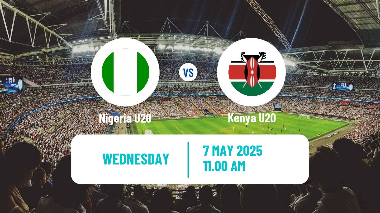 Soccer Africa Cup of Nations U20 Nigeria U20 - Kenya U20