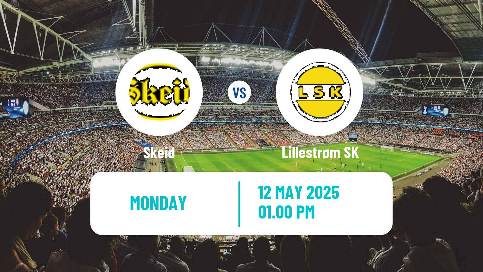 Soccer Norwegian Adeccoligaen Skeid - Lillestrøm SK