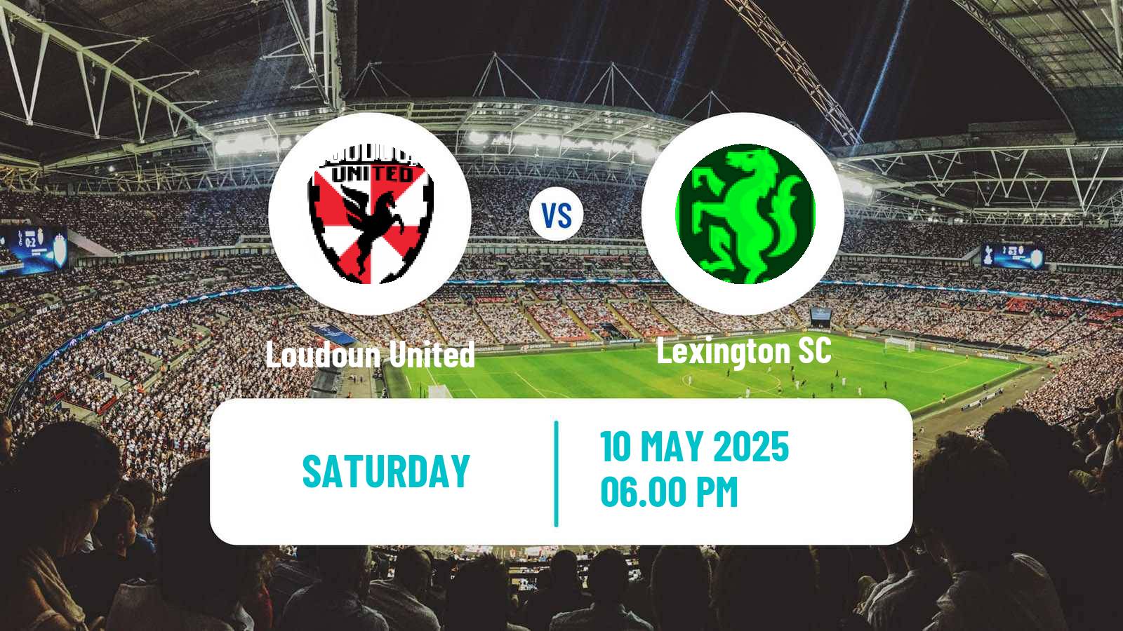 Soccer USL Championship Loudoun United - Lexington