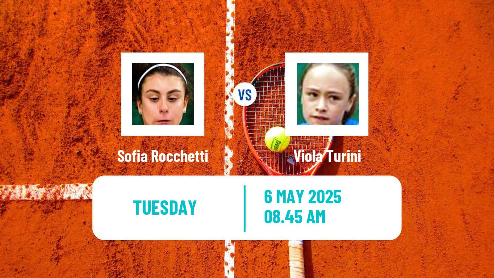 Tennis ITF W35 Santa Margherita Di Pula 6 Women 2025 Sofia Rocchetti - Viola Turini