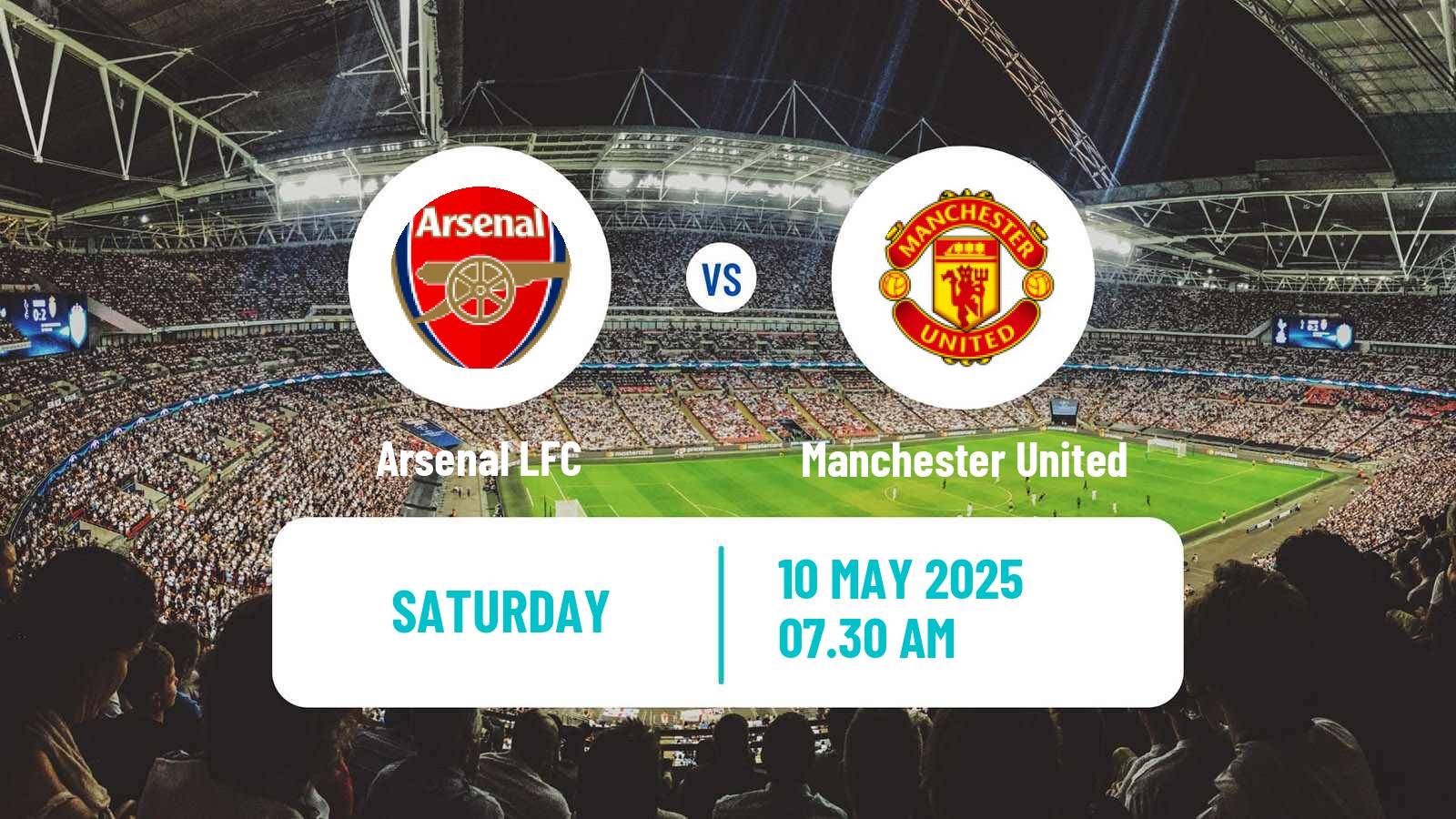 Soccer English WSL Arsenal LFC - Manchester United