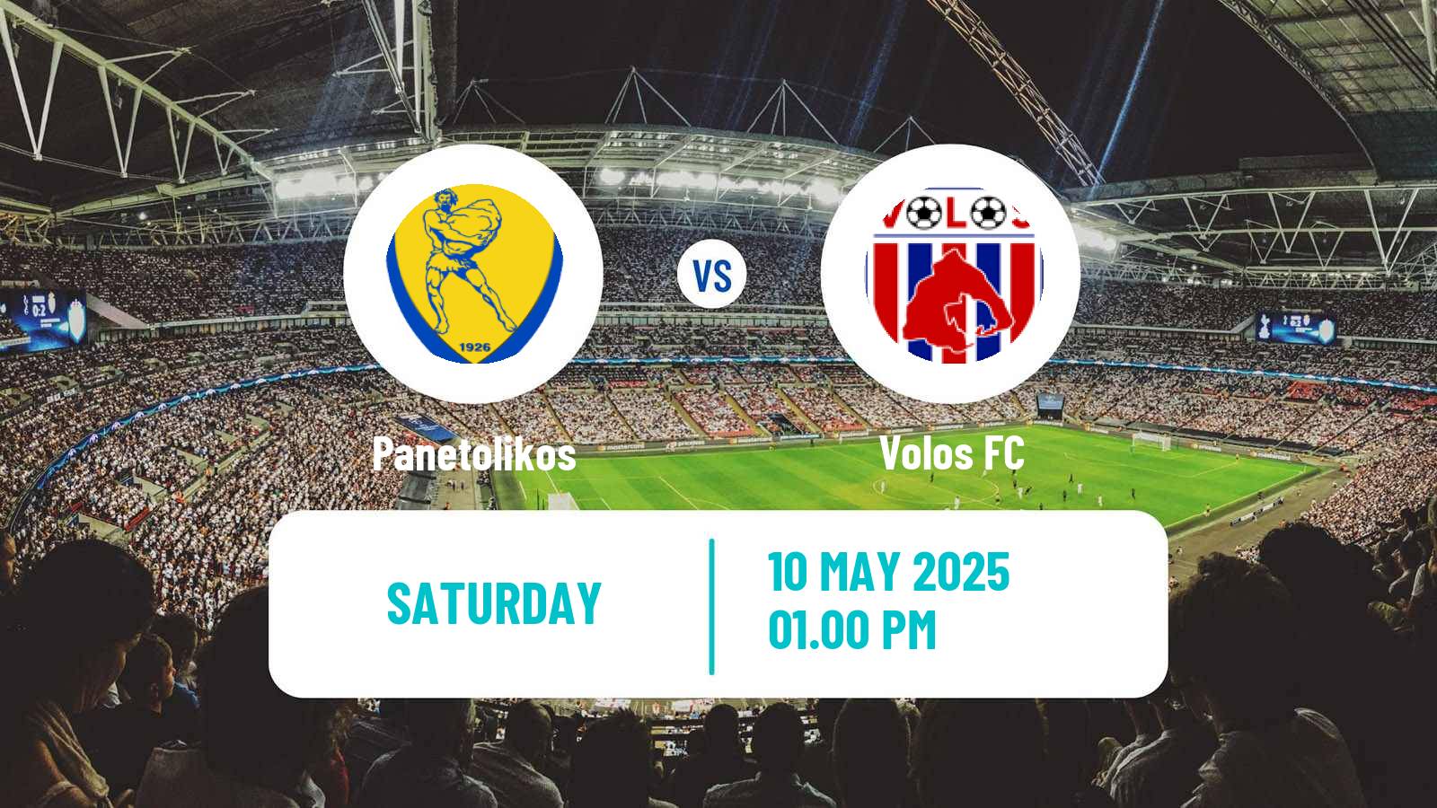 Soccer Greek Super League Panetolikos - Volos