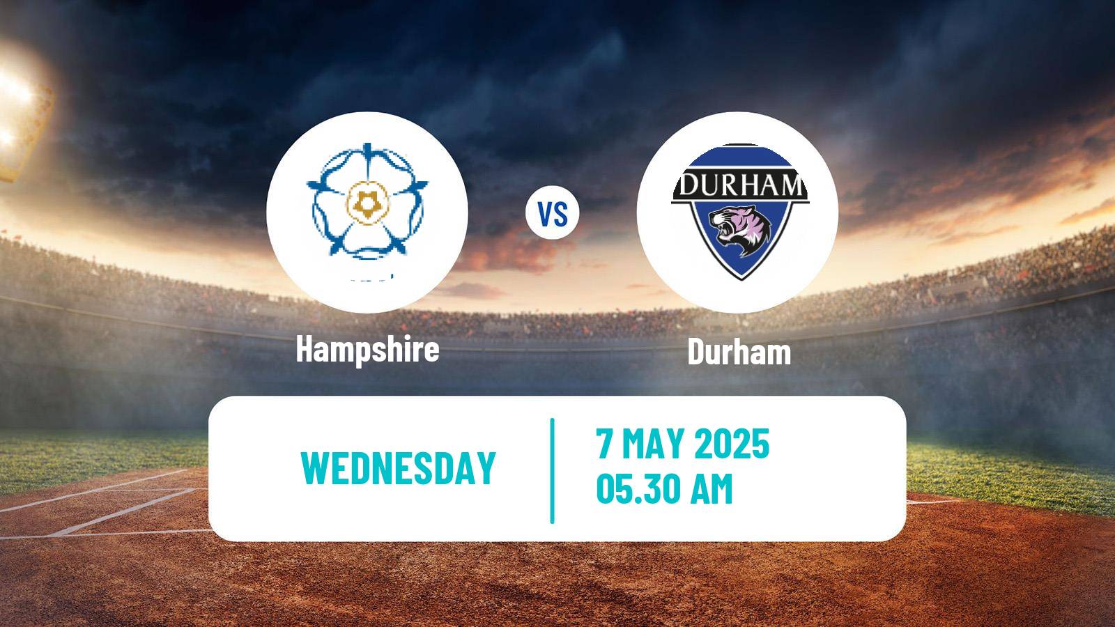 Cricket United Kingdom One Day Cup Women Hampshire - Durham