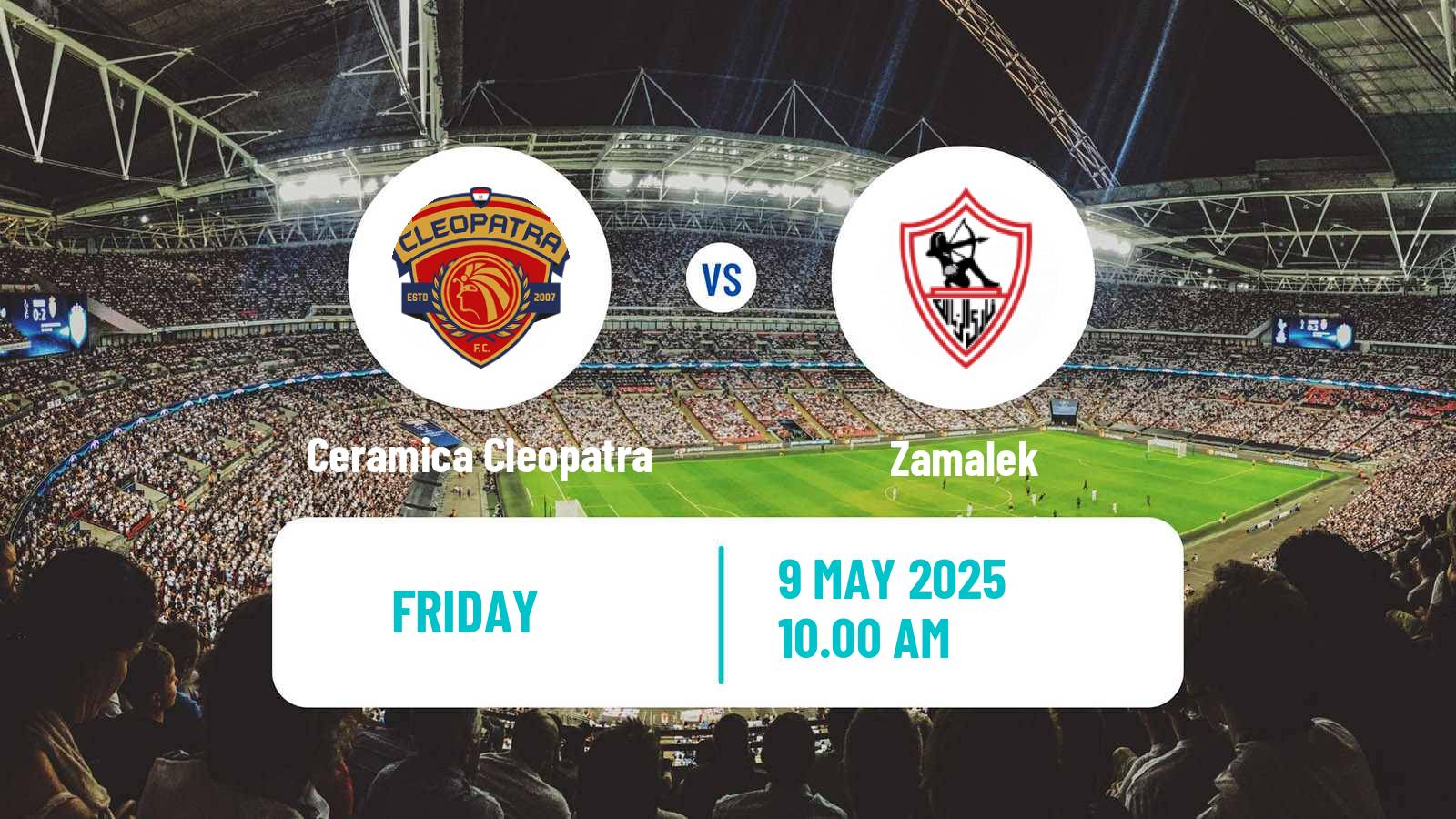 Soccer Egyptian Premier League Ceramica Cleopatra - Zamalek