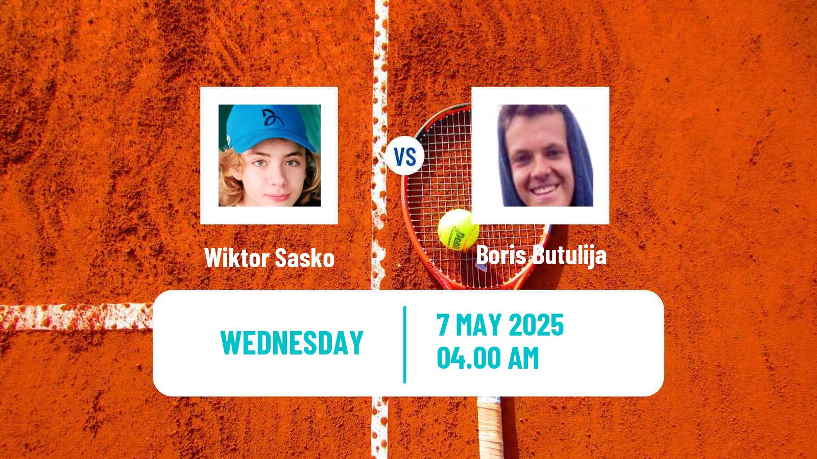Tennis ITF M25 Kursumlijska Banja Men Wiktor Sasko - Boris Butulija