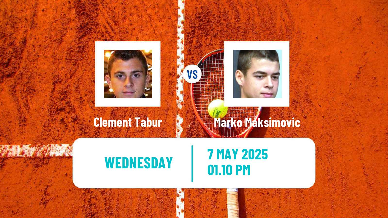 Tennis ITF M25 Kursumlijska Banja Men Clement Tabur - Marko Maksimovic